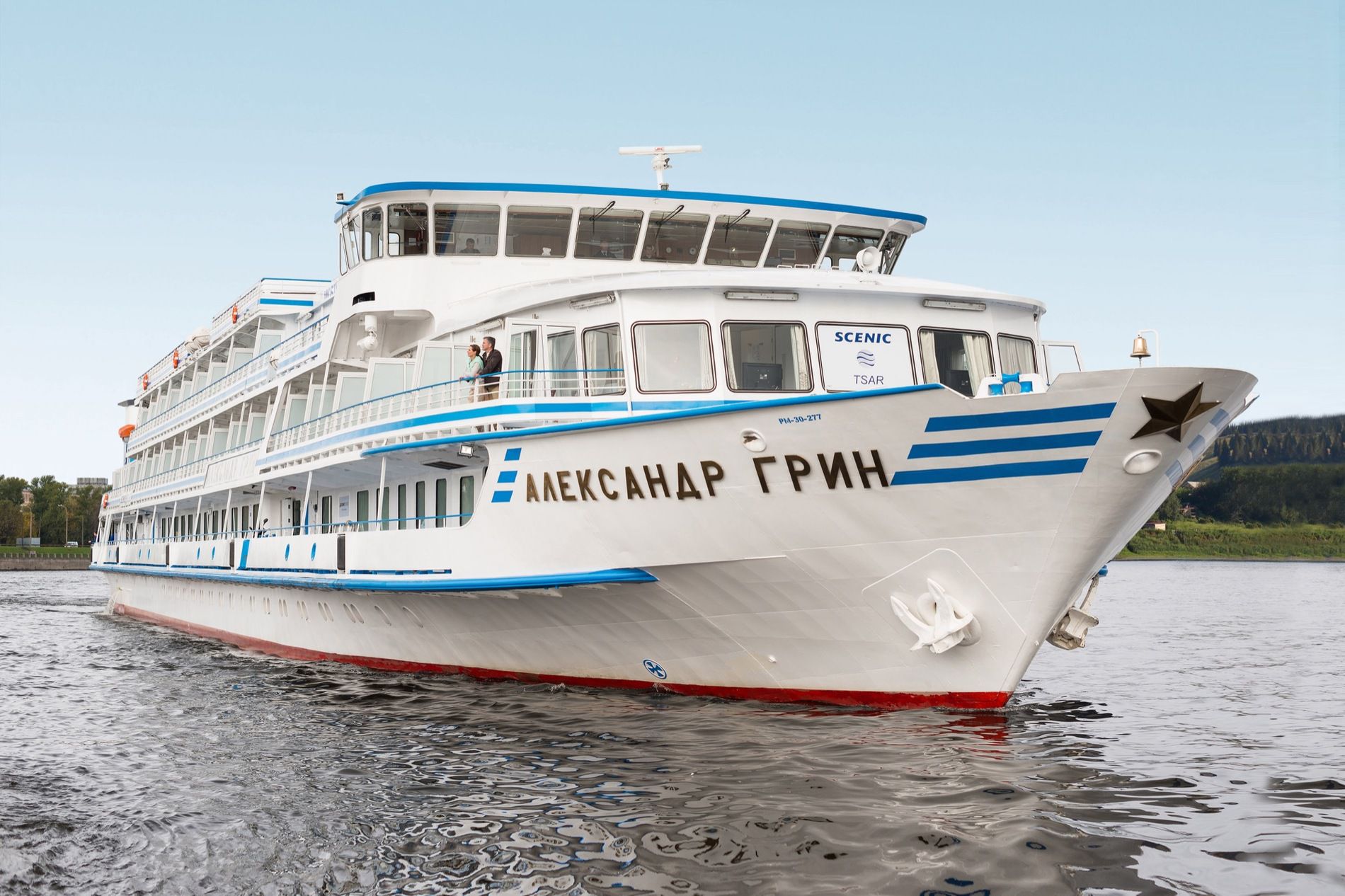 A photo of the Scenic Tsar cruise ship